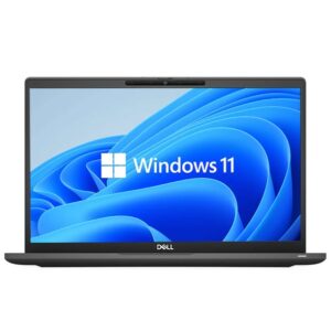 PC portable Dell Latitude 7320 avec un écran 13,3 pouces Full HD, un processeur Intel Core i7 de 11e génération, 16 Go de RAM et un SSD de 512 Go
